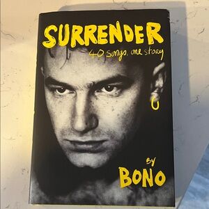 Surrender: 40 Songs, One Story by Bono - Black and Yellow Edition